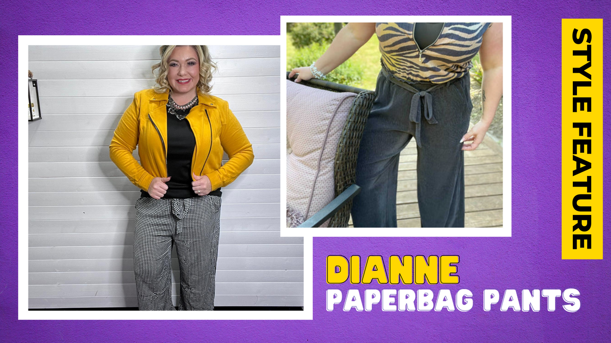 How to Wear Paperbag Pants