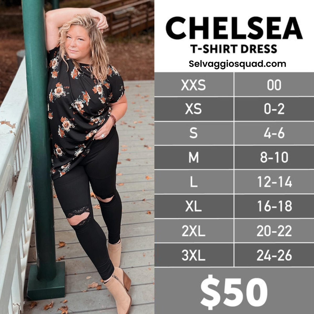 LuLaRoe Chelsea T-Shirt Dress – Selvaggio Style