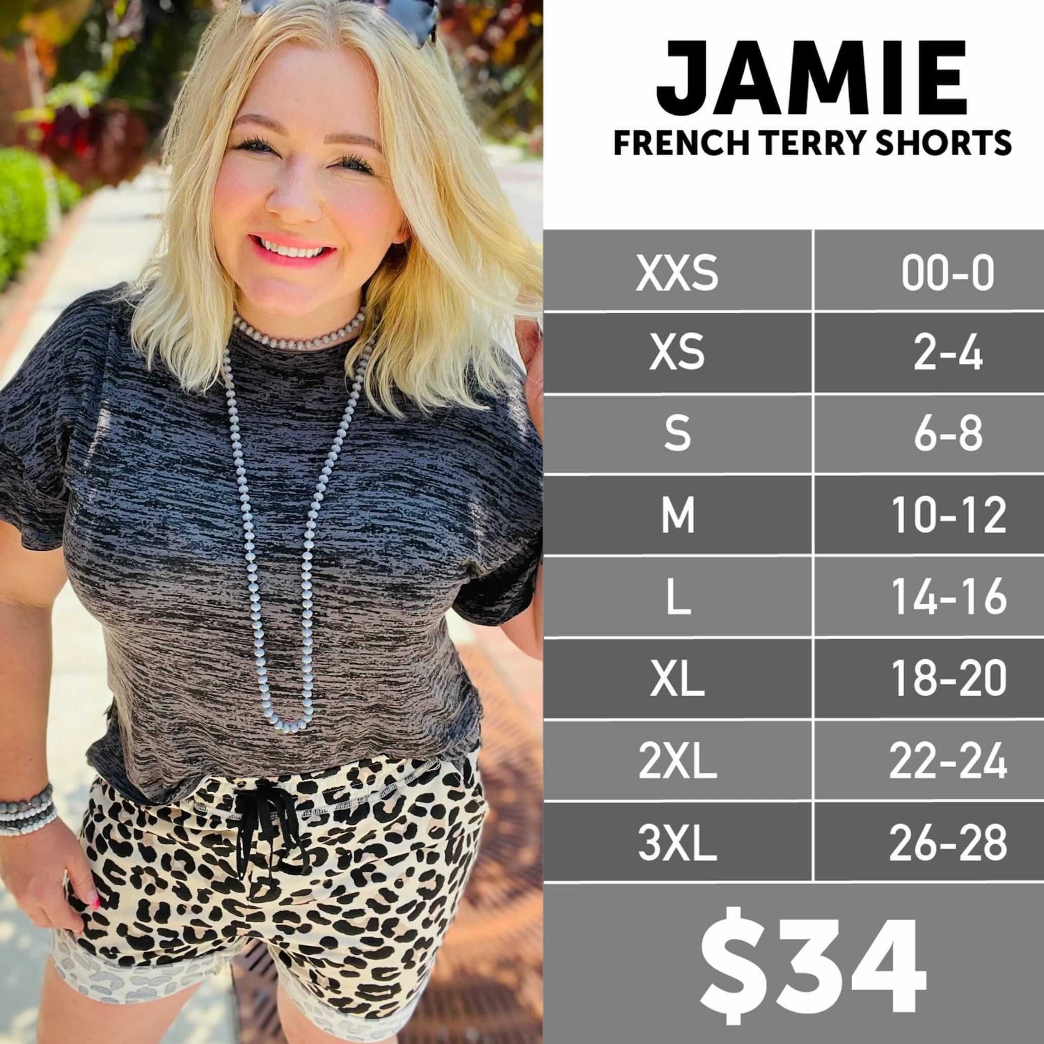 The LuLaroe Jamie Shorts Top